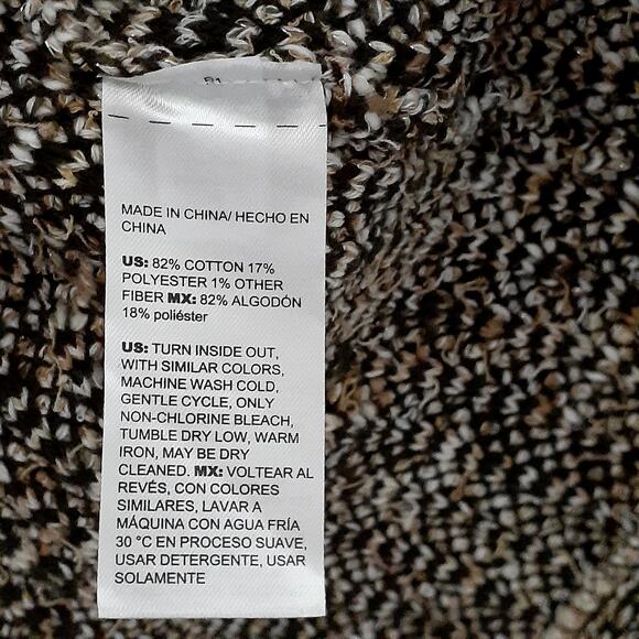 NWT Chico's Cardigan Sweater Tweed Blazer Size 3 (XL) Olive One Button - Picture 5 of 7